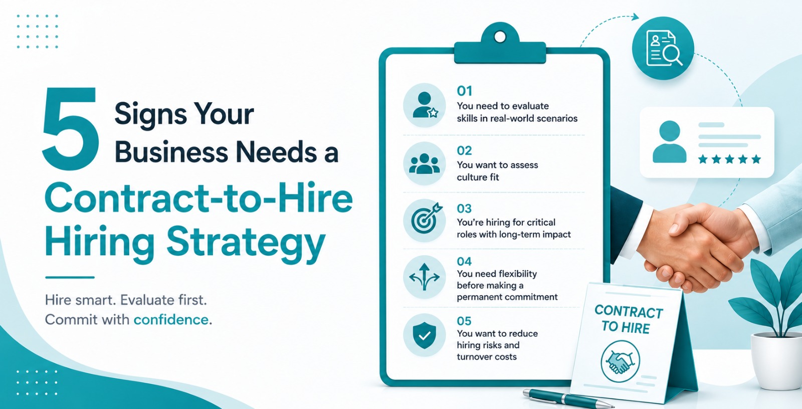 5 Signs Your Business Needs a Contract-to-Hire Hiring Strategy
